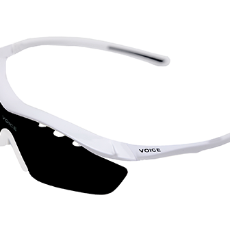 gafas de sol deportivas ocean white lente negra