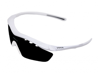 gafas de sol deportivas ocean white lente negra