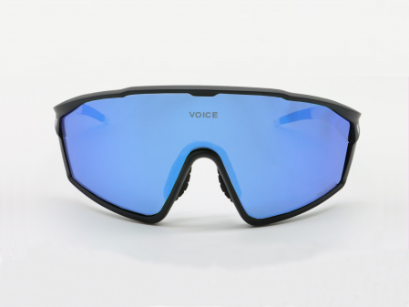 Gafa deportiva VOICE KORO Black con lente azul polarizada