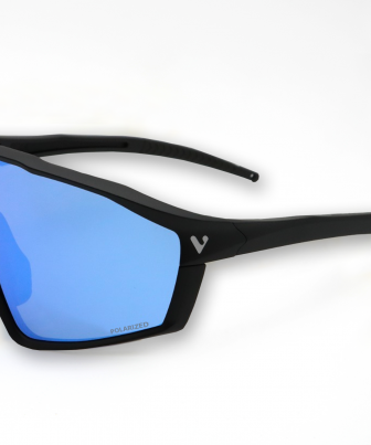 Gafas deportivas VOICE KORO Black con lente azul polarizada