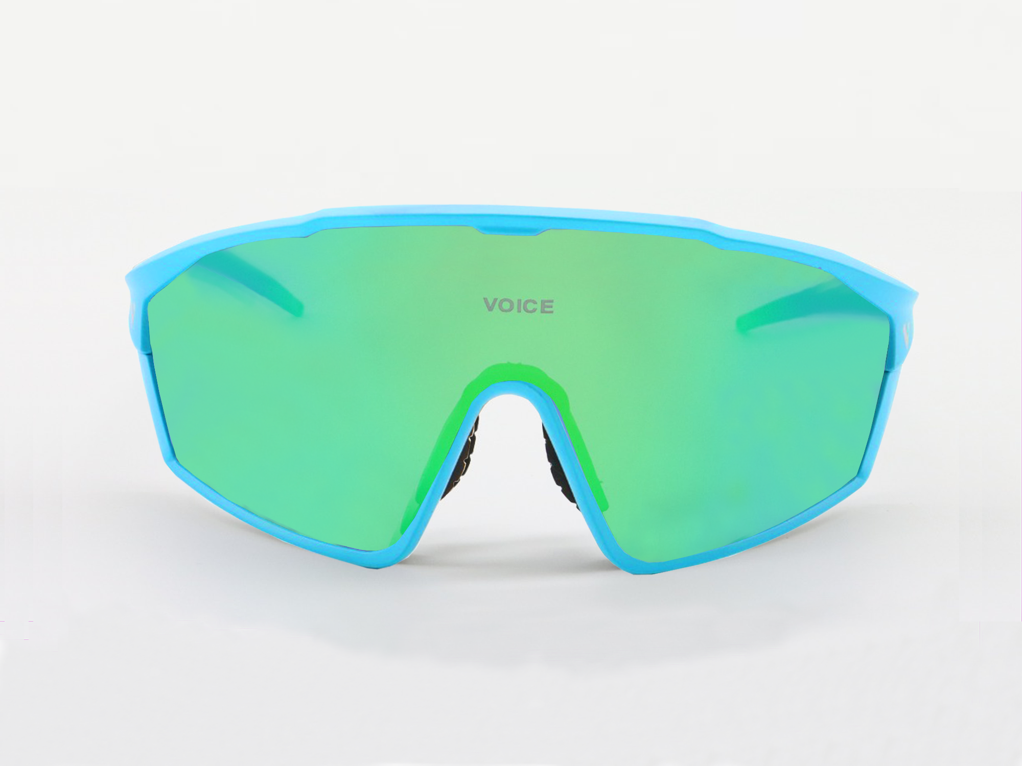 Gafa deportiva VOICE KORO Blue con lente verde polarizada